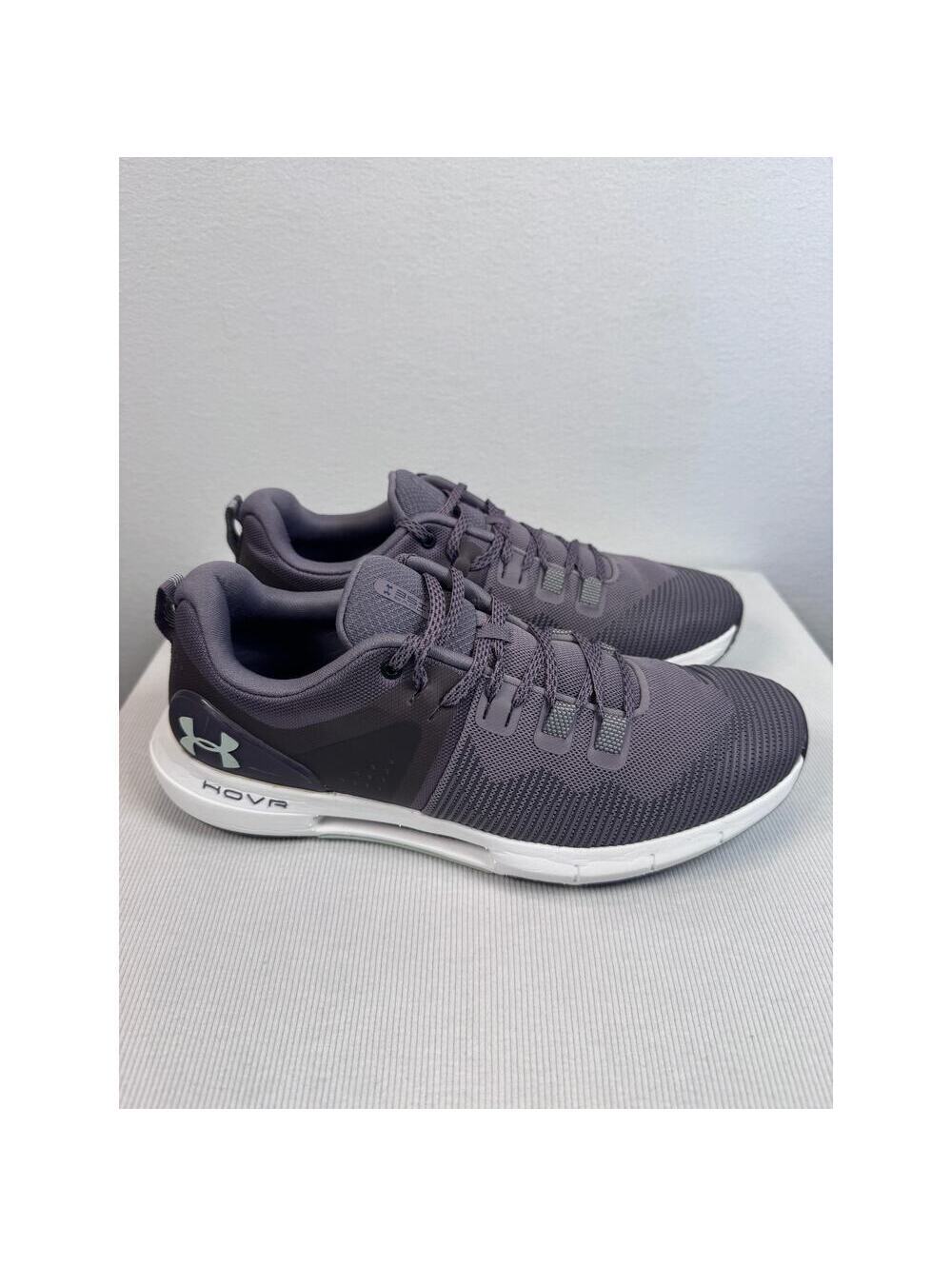 Under Armour HOVR Rise Shoes Mens 10 Gray Purple 3022208-103 - Picture 4 of 8